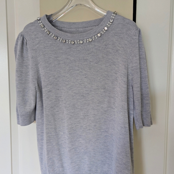 Kate Spade Pearl Crystal Sweater - Picture 3 of 5